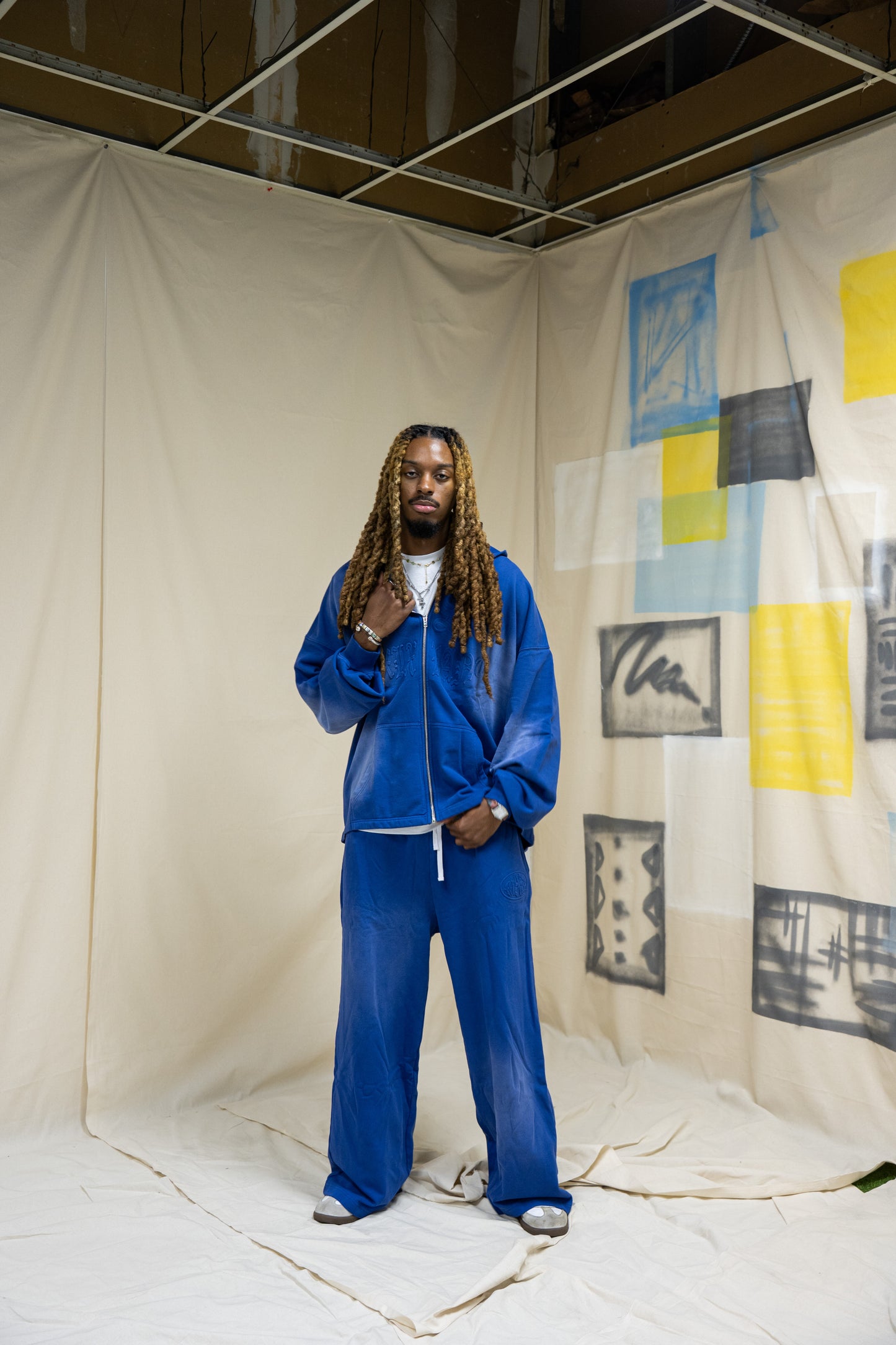 Most Rxlxvant Embossed Zip Up Hoodie