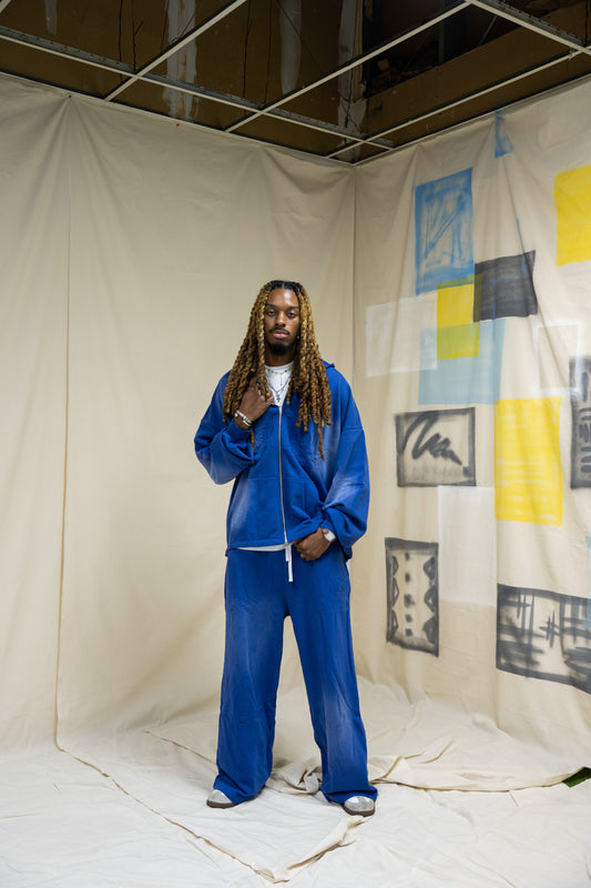 Most Rxlxvant Embossed Zip Up Hoodie